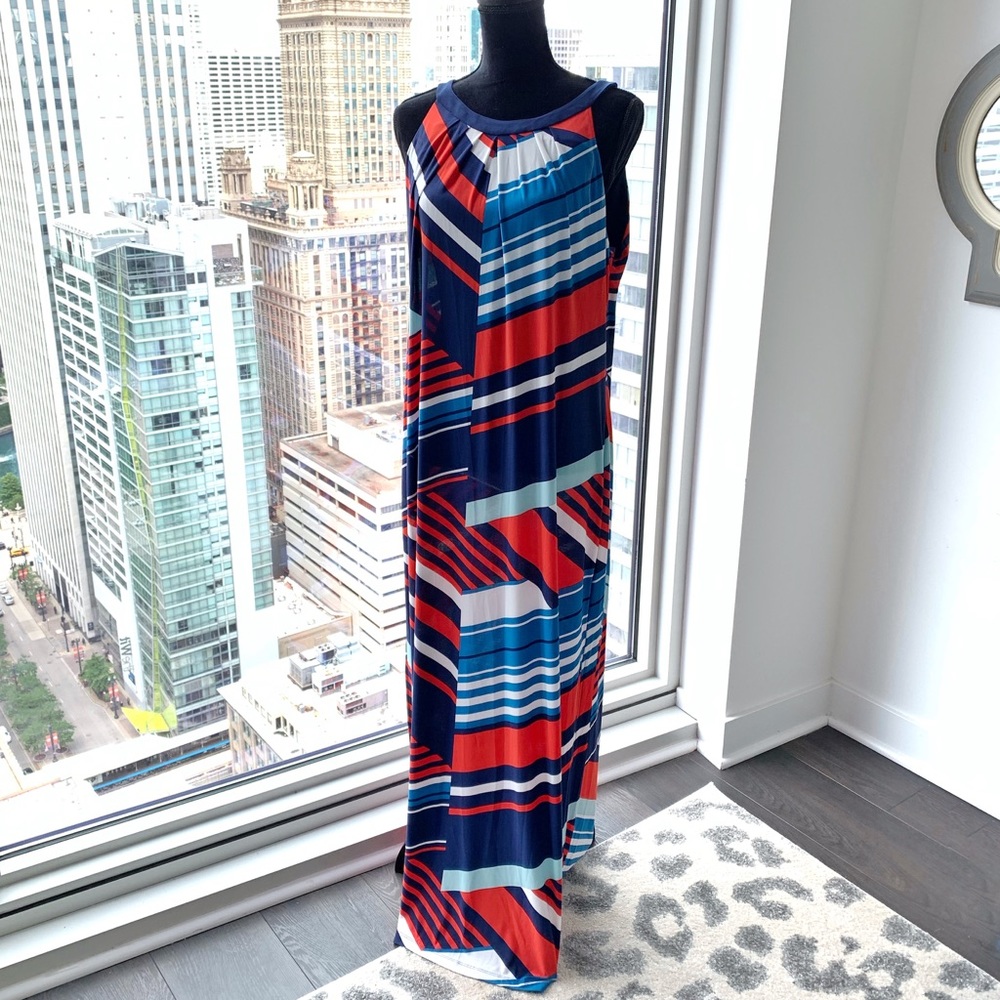 NWT Maxi dress XL columnar flattering gorgeous